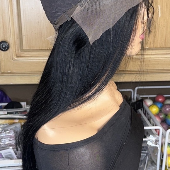 Lot 2113 ❤️New ❤️100% Human Hair 13x4 Lace Front wig 24” - Picture 9 of 9